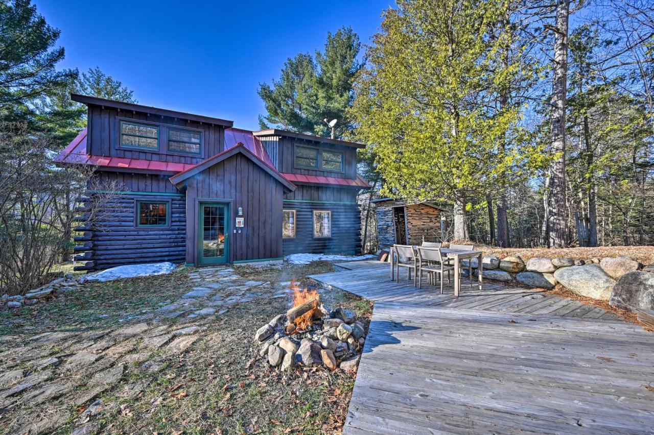 Log Cabin In Wilmington With Hot Tub Near Skiing! Villa Exterior photo